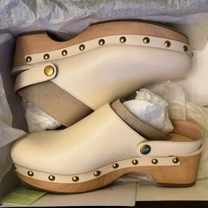 NIB J. Crew Grace Leather Convertible Clog size 6.5